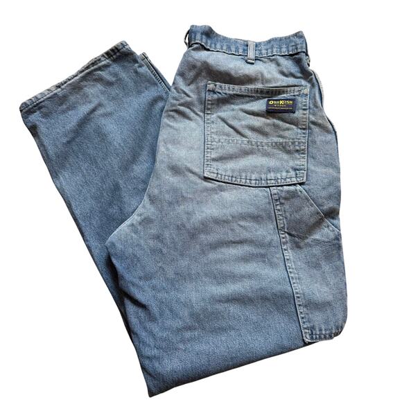 Vintage 70’s OshKosh B’gosh Union Made Sanforized Carpenter Jeans - Picture 1 of 12